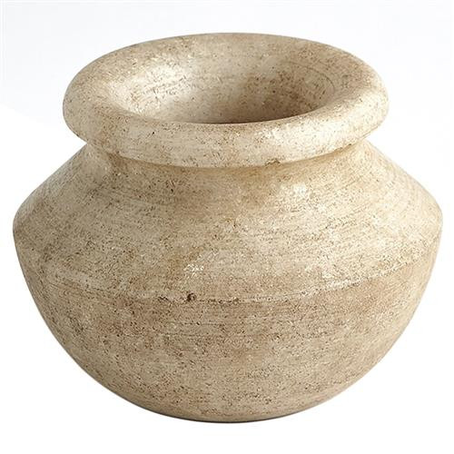 Studio A Home French Country Antique White Marble Bud Table Vase | Kathy Kuo Home