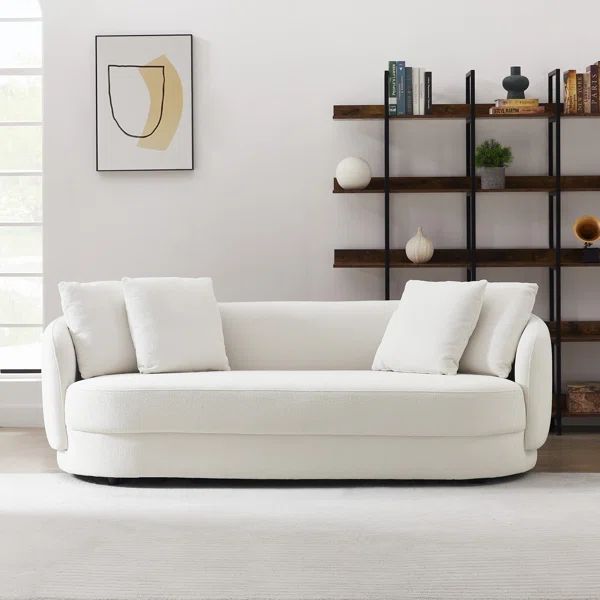 Aubreir 85'' Upholstered Sofa | Wayfair North America