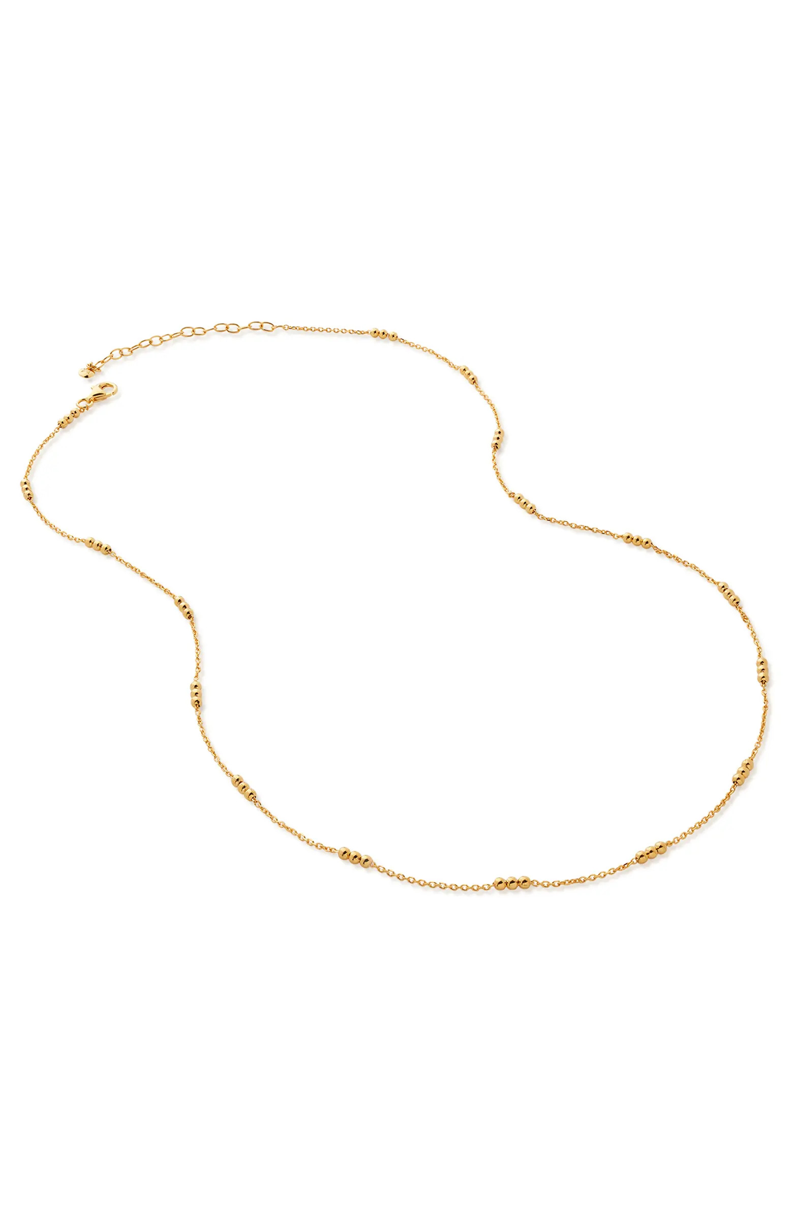 Triple Beaded Chain Necklace | Nordstrom
