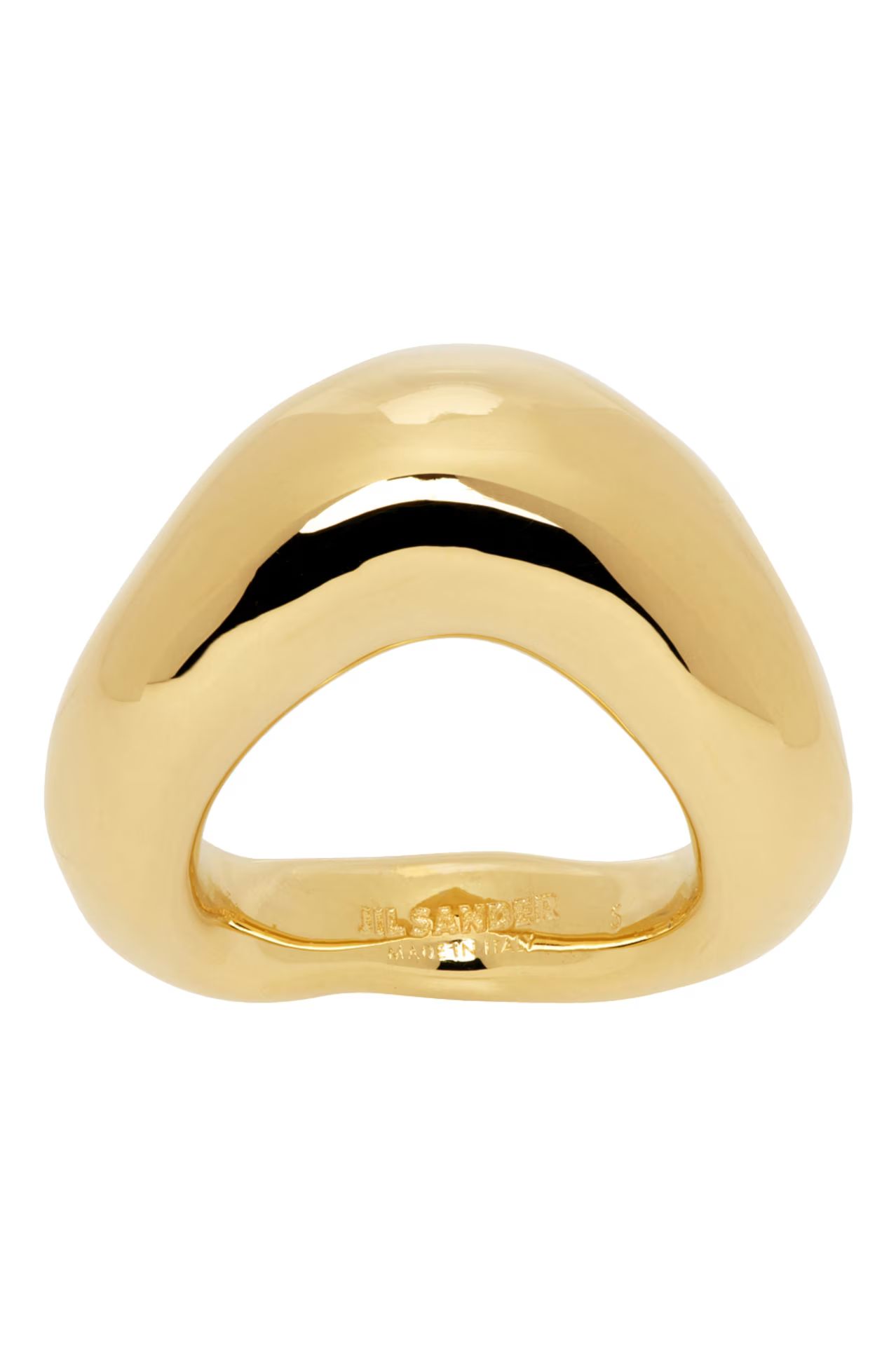 Gold Band Ring | SSENSE