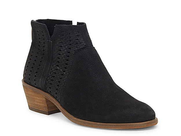 Vince Camuto Patellen Bootie - Women's - Black Leather | DSW