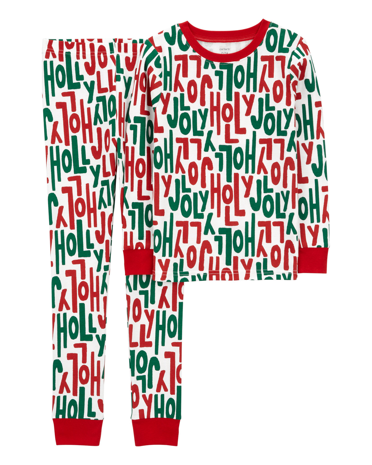 Kid 2-Piece Holly Jolly Holiday 100% Snug Fit Cotton Pajamas - Carter's | Carter's | Carter's Inc