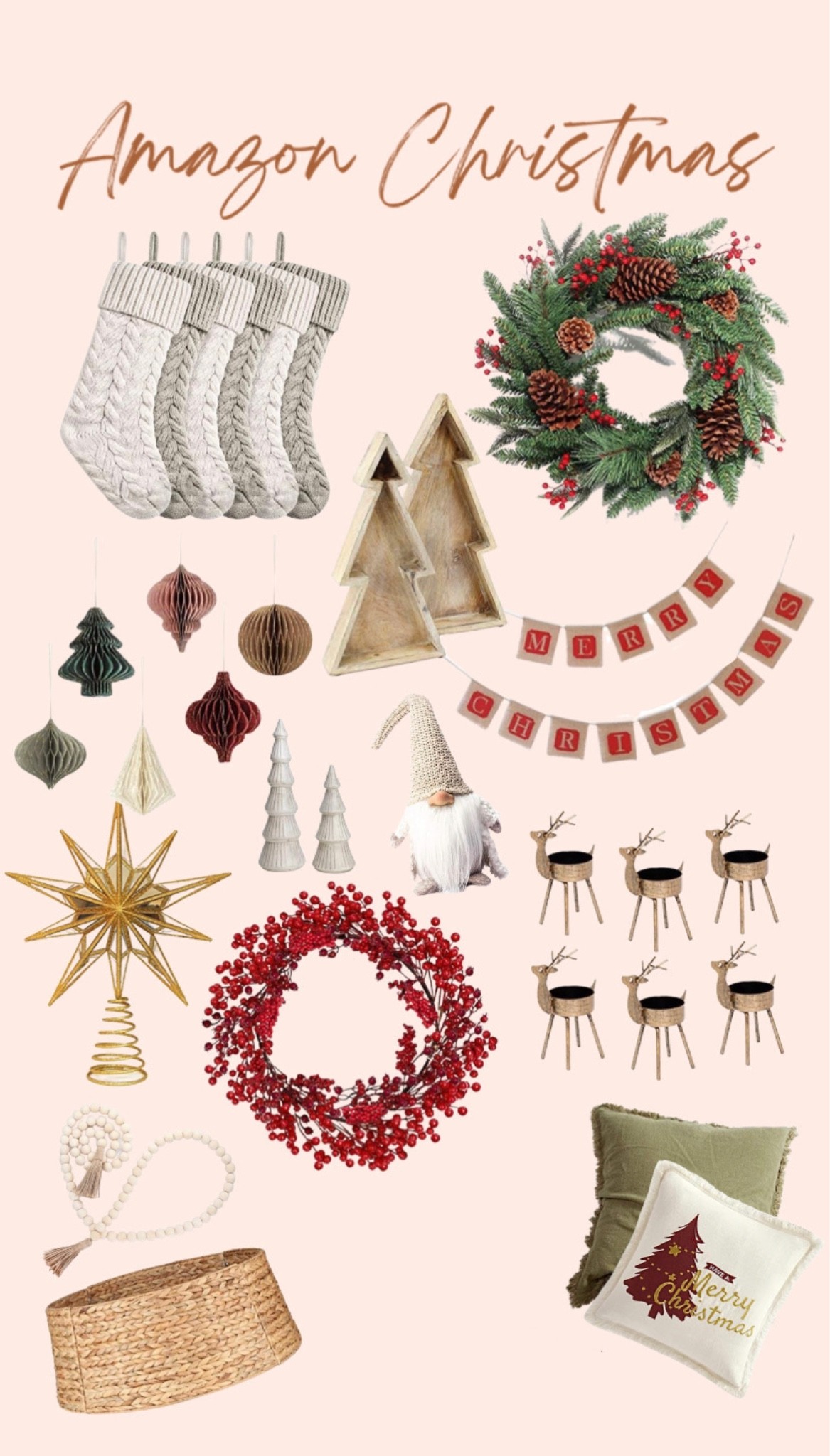 Amazon Christmas home decor! 

#LTKHoliday #LTKSeasonal #LTKhome