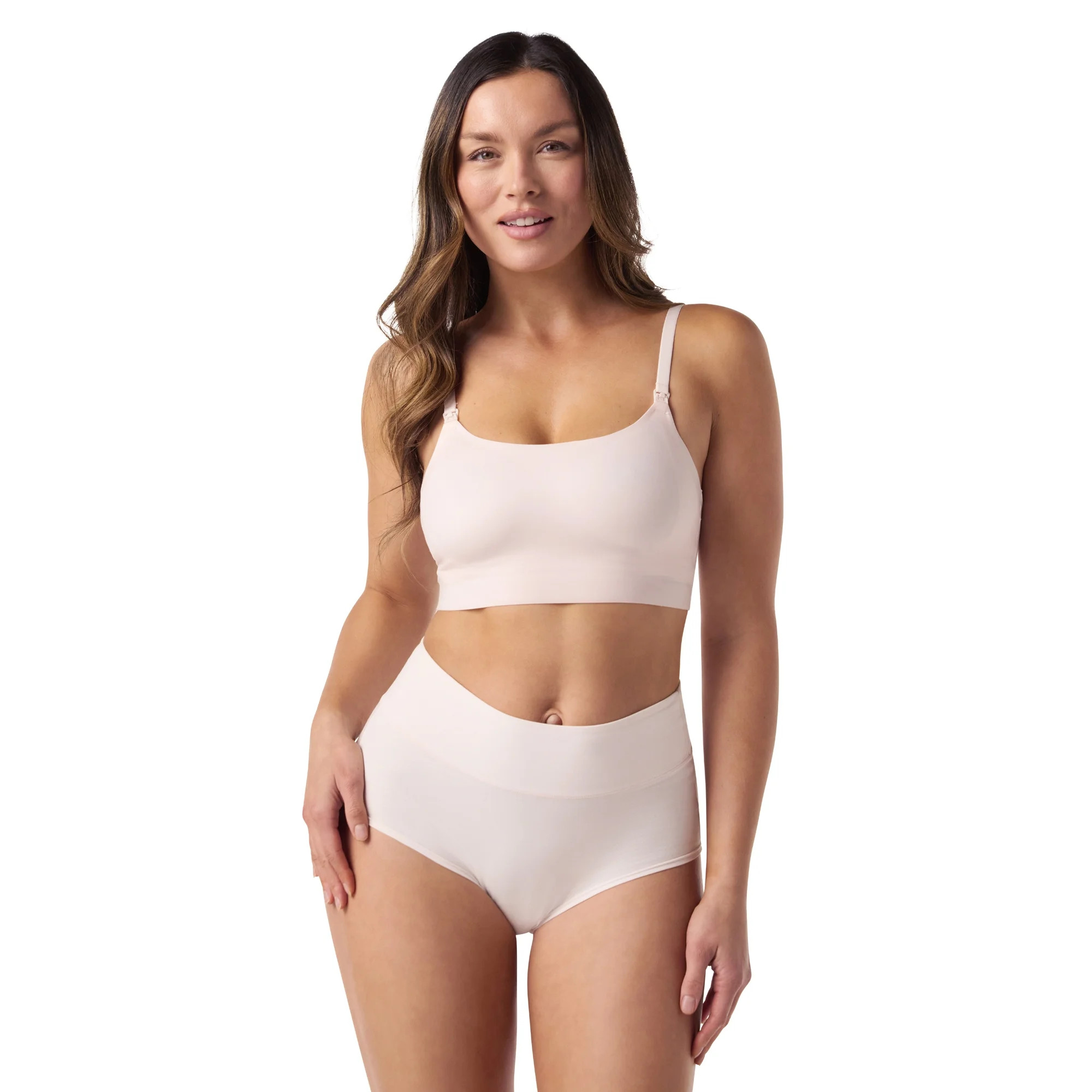Ingrid & Isabel For Every Belly Women's Maternity & Nursing Bonded Bra, Sizes S-XXXL | Walmart (US)