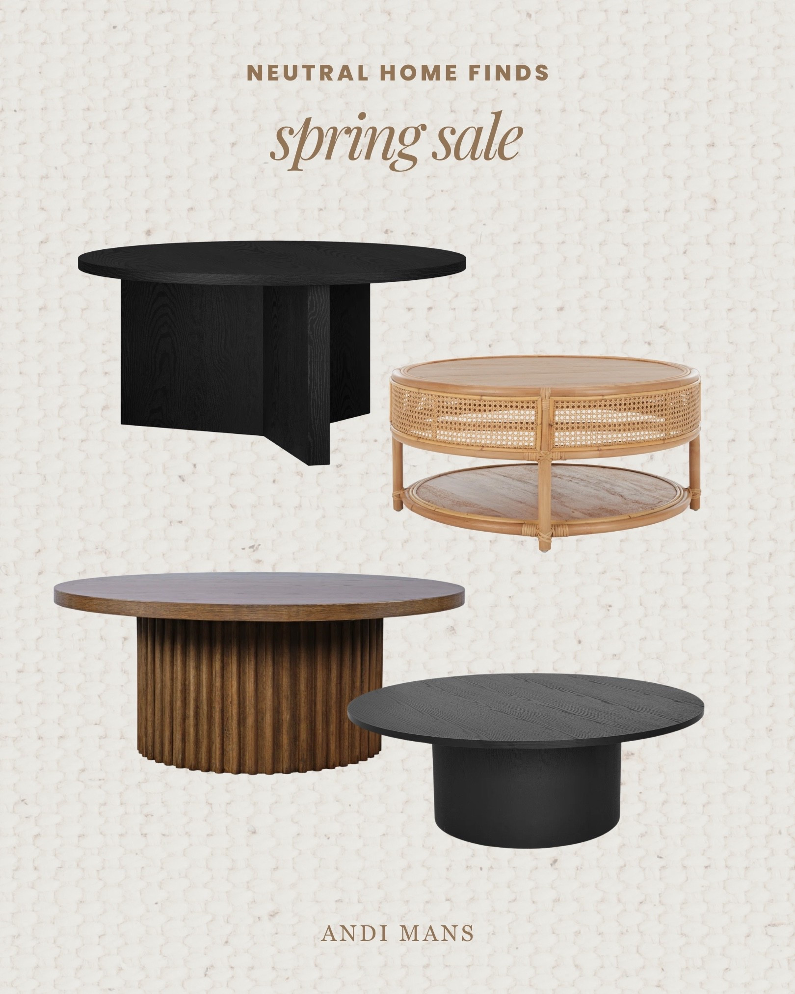 Coffee table spring sale finds!

#LTKHome #LTKSaleAlert #LTKSpringSale