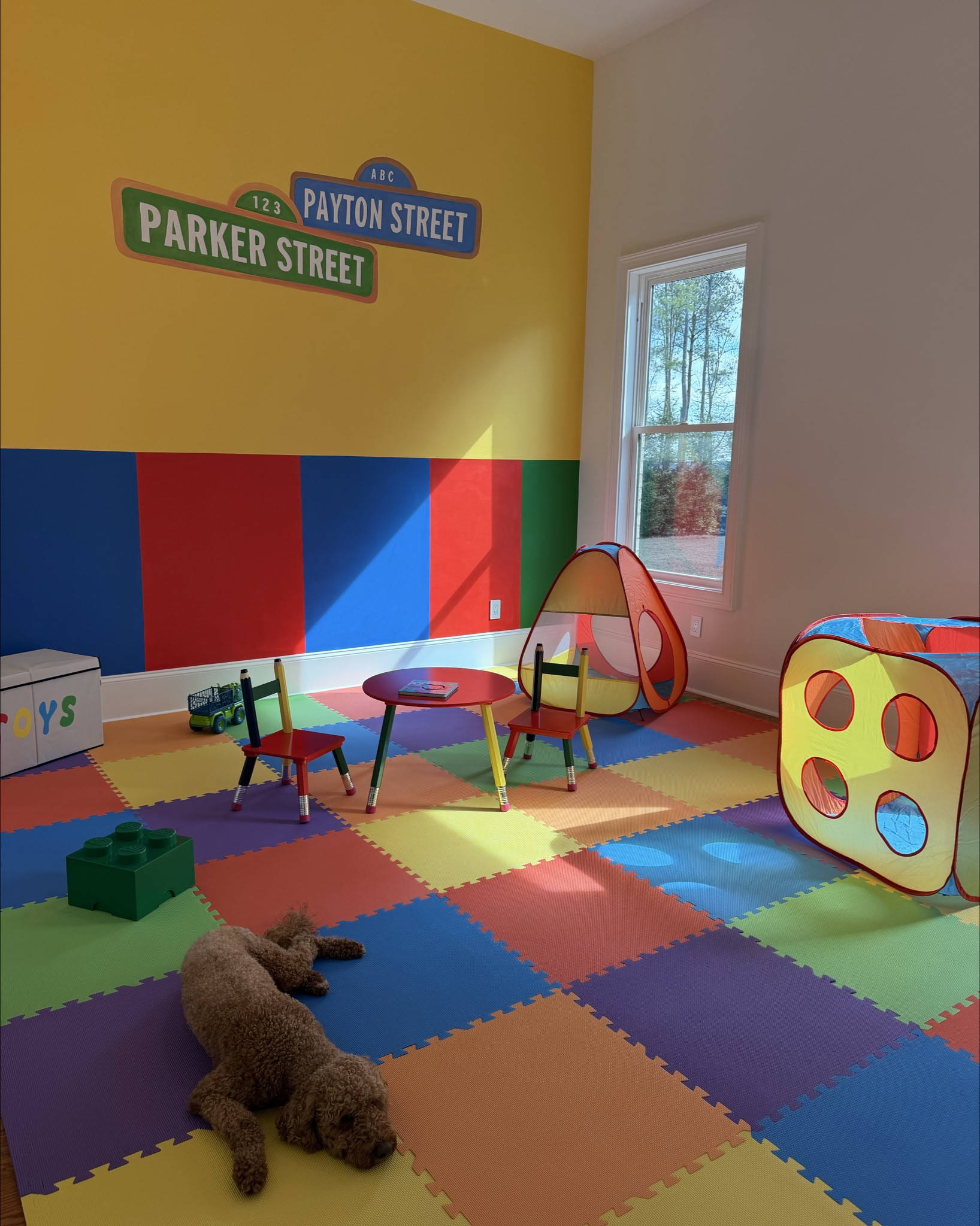 THE BOYS PLAYROOM phase 1! Amazon really got us right + our painters. Stay tuned for Part 2! 

#LTKHome #LTKKids #LTKmomlife