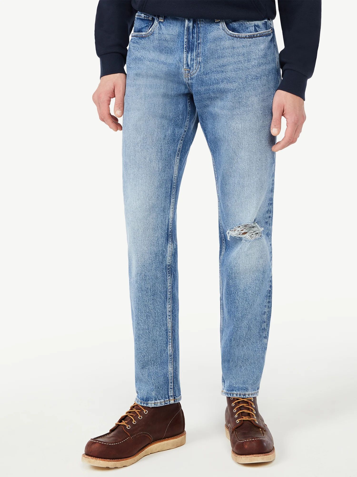 Free Assembly Men’s Modern Straight Jeans | Walmart (US)