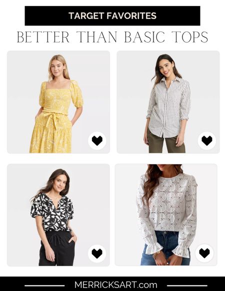 @Target @TargetStyle better than basic tops under $30 #Target #TargetPartner #ad

#LTKfindsunder50 #LTKSeasonal #LTKworkwear