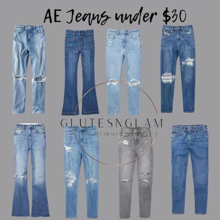 American Eagle jeans are on sale under $30 AE jeans, wide leg jeans, cargo denim, cargo jeans, spring style  

#LTKsalealert #LTKfindsunder100 #LTKfindsunder50