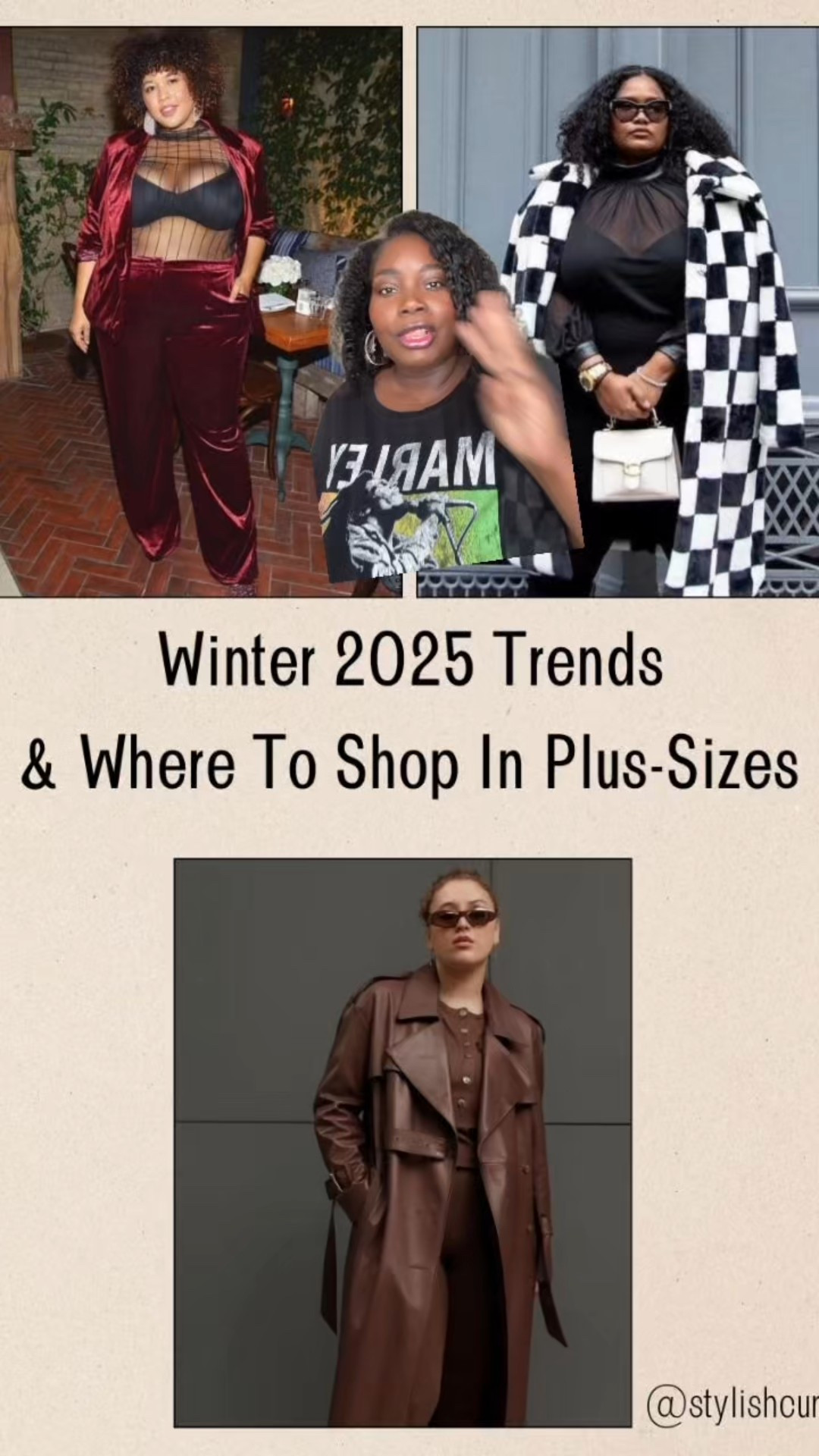 Top 3 winter trends & where to shop them in plus sizes. Winter outfits 

#LTKPlusSize #LTKOver40 #LTKMidsize