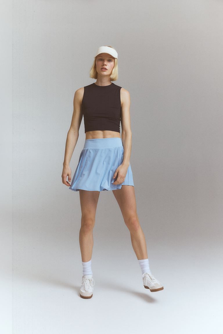 DryMove™ Pleated Tennis Skirt | H&M (US + CA)