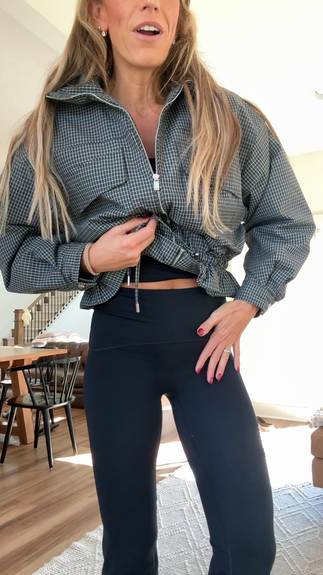 What I wore to grab coffee and cool fall Saturday morning. My flared leggings from @Spanx are on sale right now with code LTK20 they come in Long inseam options and I’m wearing size medium long. I  sized up because they do run on the tighter side.

#ad

#LTKTall #LTKmomlife #LTKootd