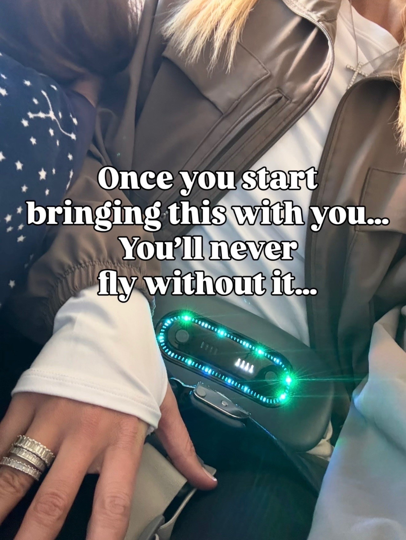 I can't travel without this heating pad!

travel finds, travel essentials, travel accessories, portable heating pad, wellness finds, wellness gadgets, travel companion, everyday comfort