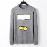 Sweater men's autumn and winter new round neck pullover sweater fashionable warm casual slim fit ... | DHGate