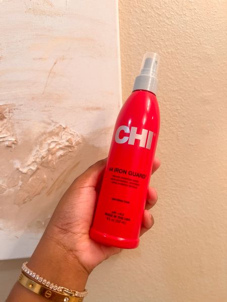 I was having breakage from heat tools, started using this CHI heat thermal spray and it’s so good, lightweight and does perfect! 

#LTKbeauty