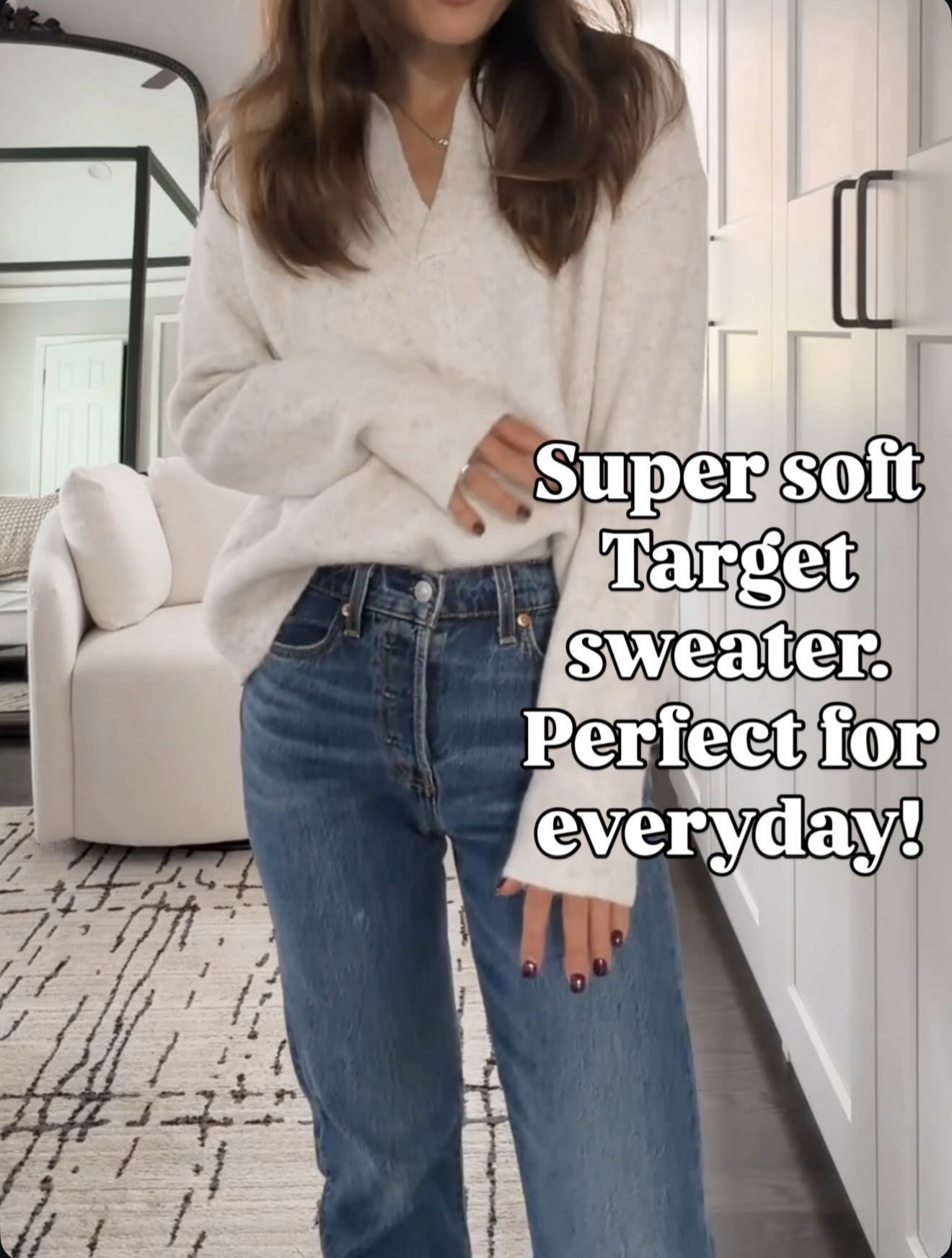 A super soft Target sweater that’s perfect for everyday wear 🤍 Wearing XS. Such a good staple at a great price!

#LTKootd #LTKGiftGuide #LTKOver40
