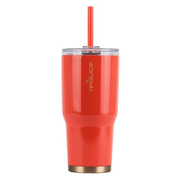 Reduce 34oz Cold1 Insulated Stainless Steel Straw Tumbler | Target