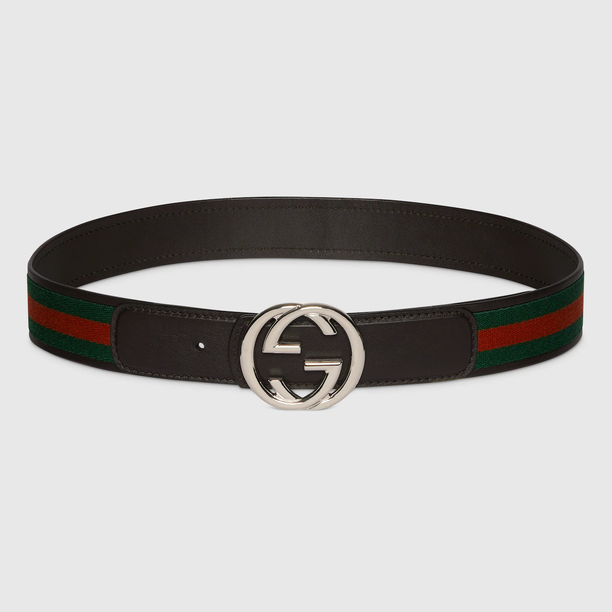 Gucci - Reversible belt with Interlocking G buckle | Gucci (US)