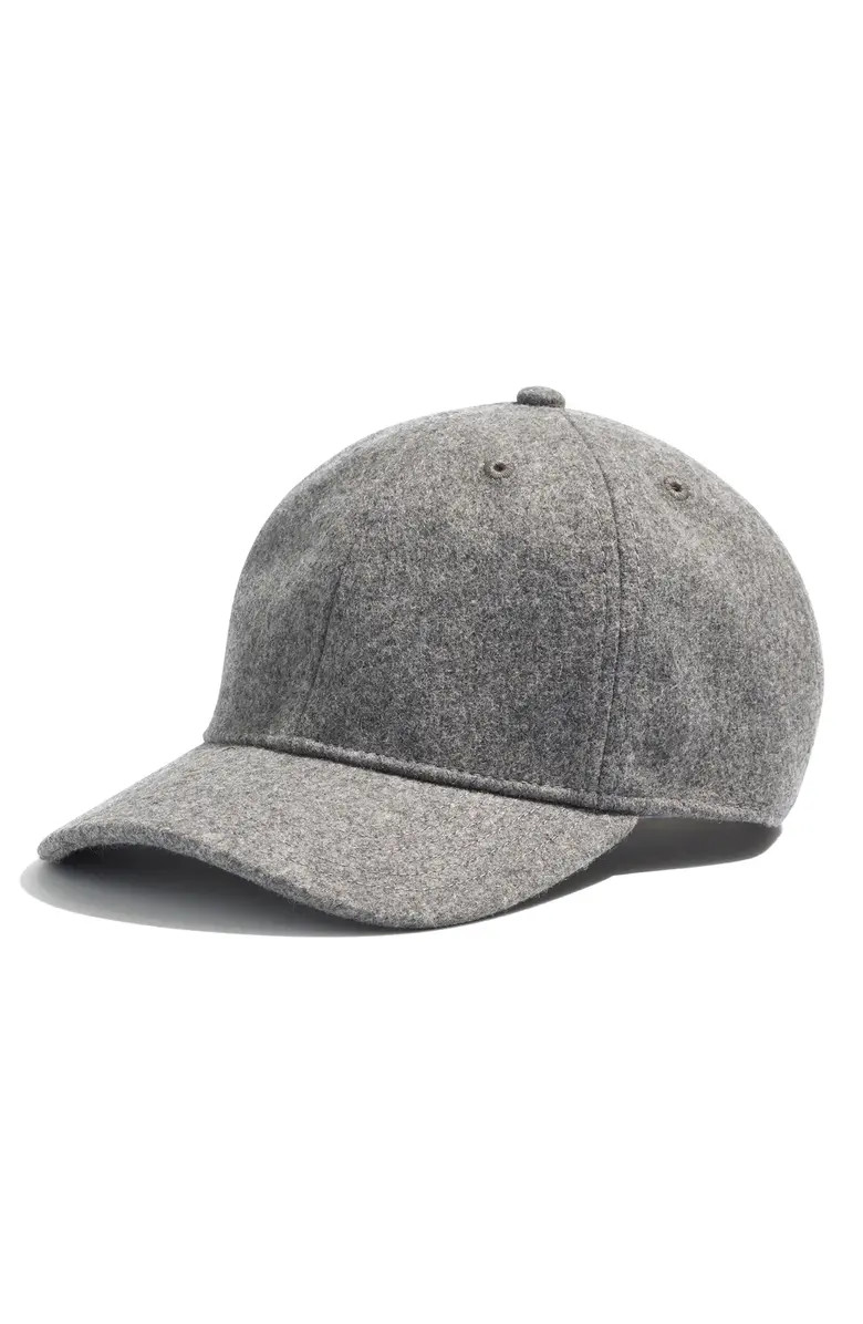 Wool Blend Baseball Cap | Nordstrom