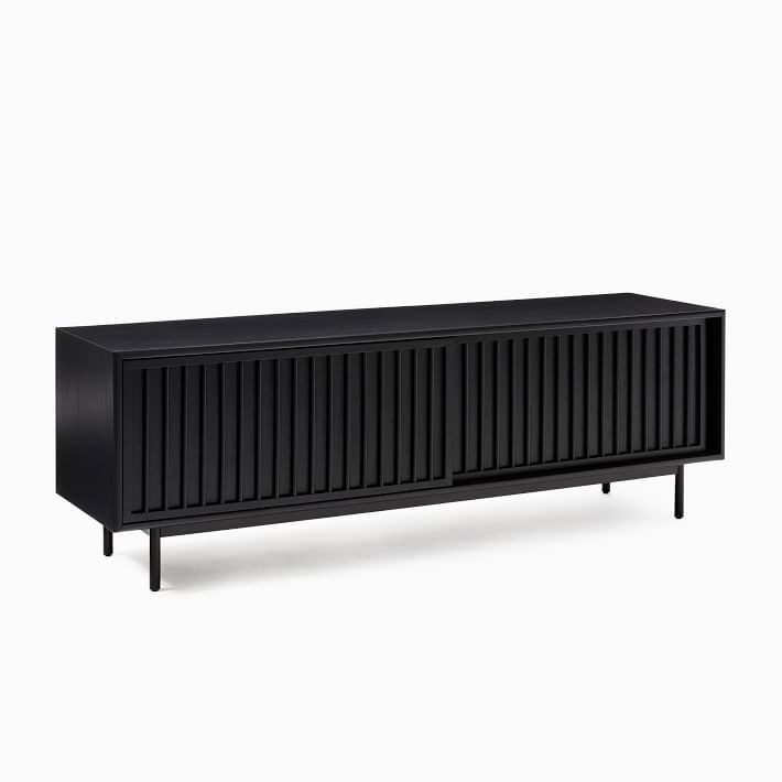 Slatted Media Console (67") | West Elm (US)