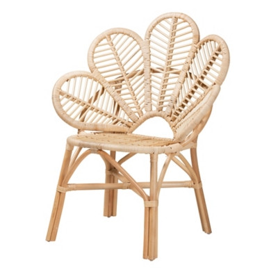 bali & pari Bianca Rattan Flower Chair | Ashley Homestore