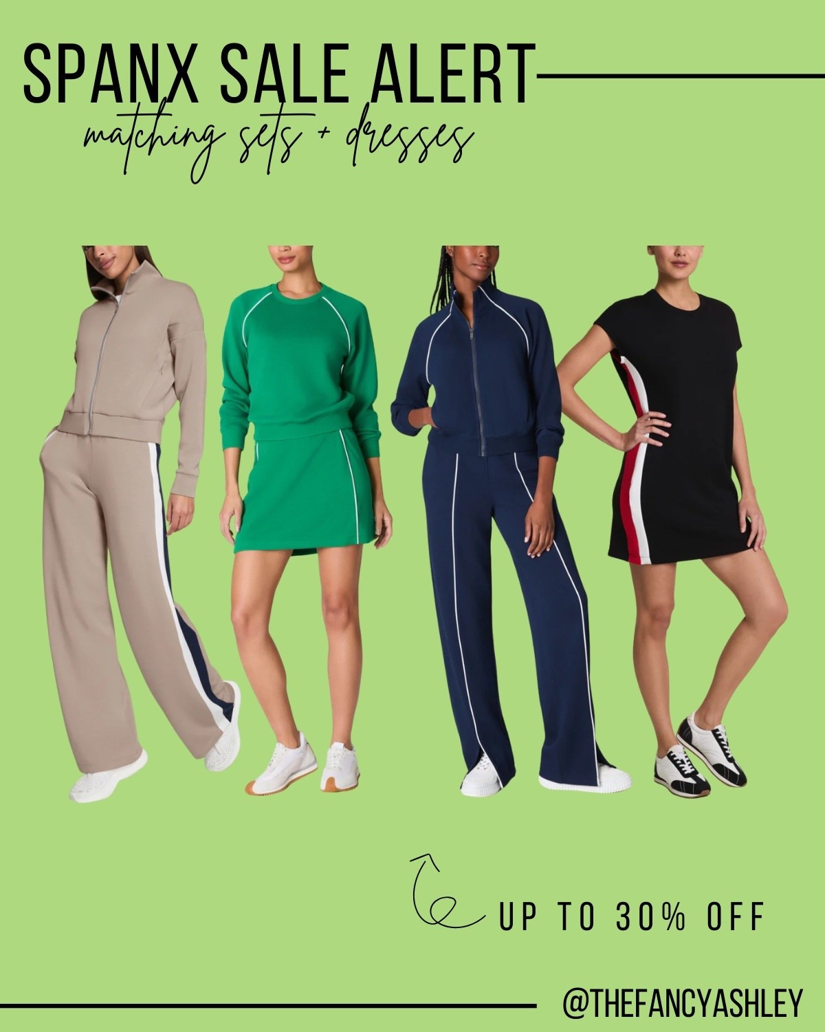 Run, don't walk - Spanx is having their end of summer sale and there are SO many good finds! We're talking matching sets, active dresses, AirEssentials, tops, and bottoms. Perfect time to grab a cute lounge set for fall - loving the fall color options!

#LTKSaleAlert #LTKActive