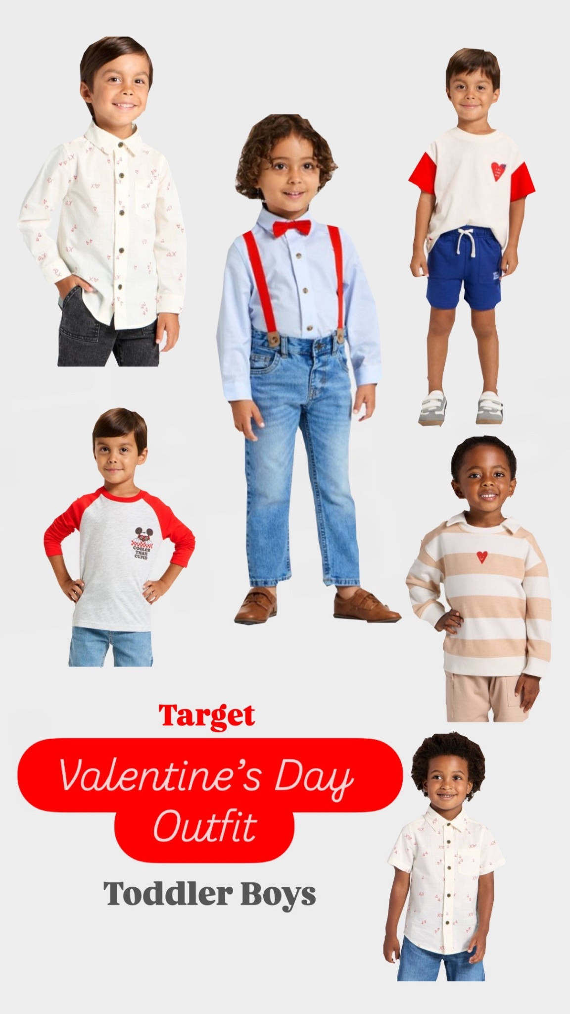 Up next, the cutest boy's Valentine’s Day outfits for your little heart throb ❤️

#LTKBoys #LTKMom #ValentinesDay #ValentinesDayOutfit #BoyMom #MomLife #Toddler #ToddlerBoy #Boys #KidsOutfit #Holiday #OutfitForHim #Red #TargetFinds #BowTie #TargetBoys

#LTKBaby #LTKmomlife #LTKKids