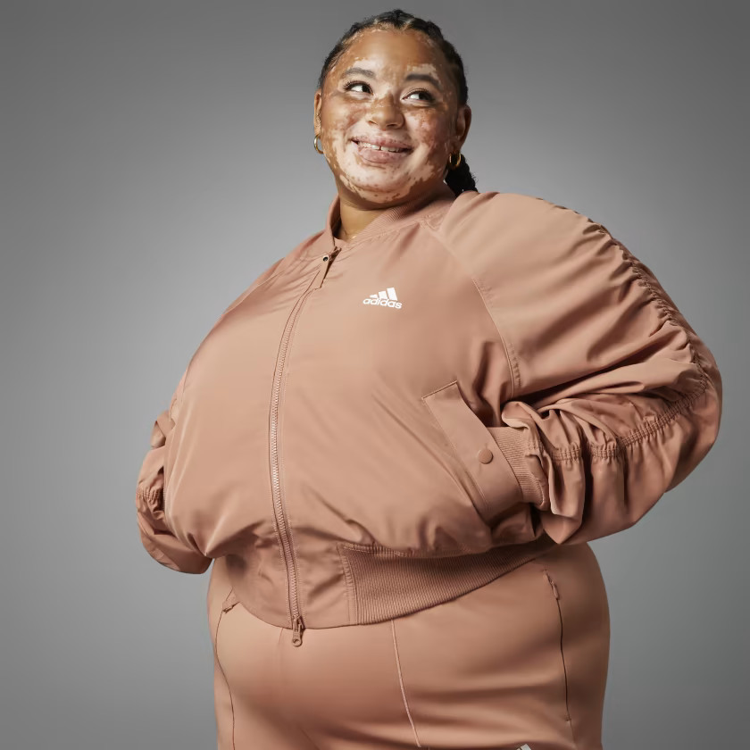 COLLECTIVE POWER BOMBER JACKET (PLUS SIZE) | adidas (US)