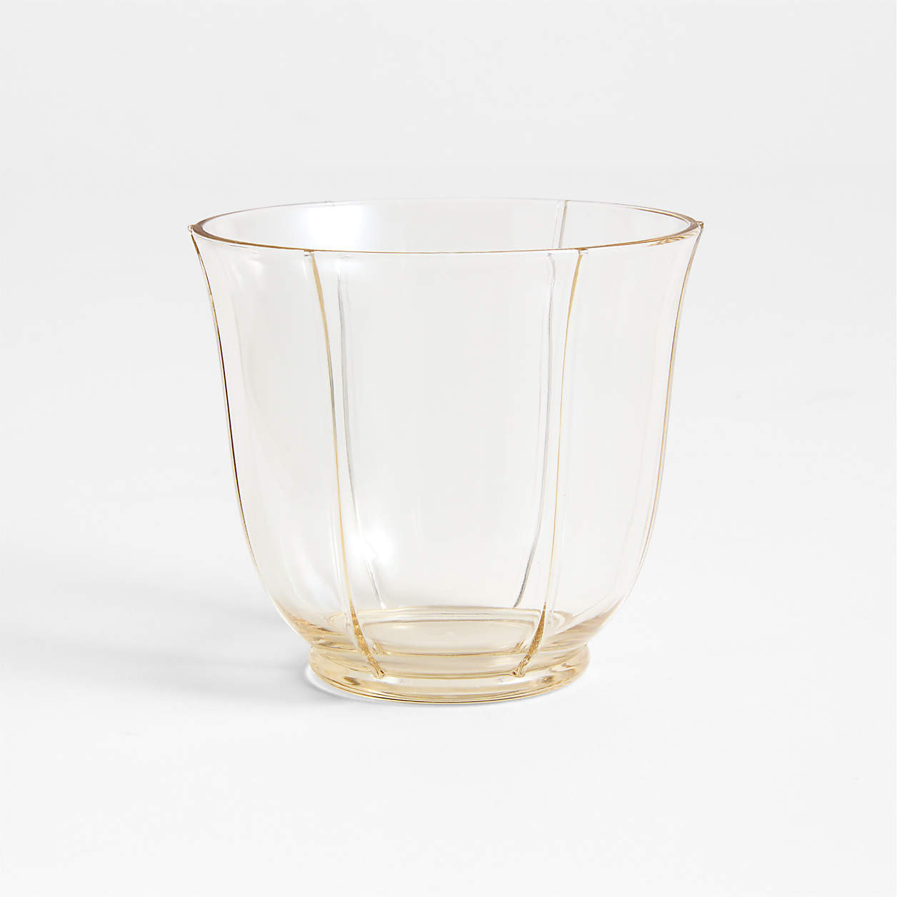 Camilo 12-oz. Acrylic Double Old-Fashioned Glass by Jake Arnold + Reviews | Crate & Barrel | Crate & Barrel