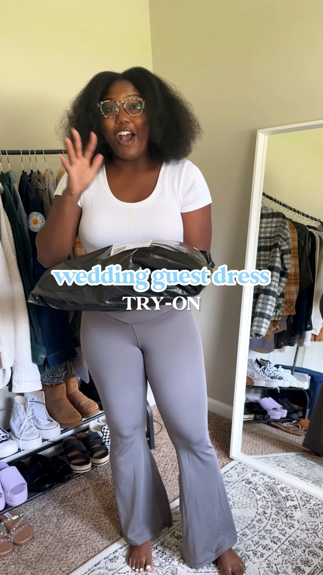 Wedding guest dress try-on from lulus! Fall wedding 🍂🍁

#LTKwedding #LTKfindsunder100 #LTKmidsize