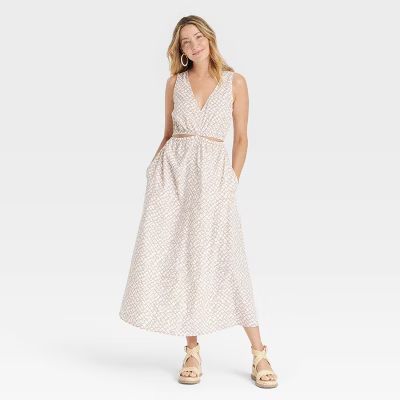 Women's Cut-Out Maxi A-Line Dress - Universal Thread™ | Target