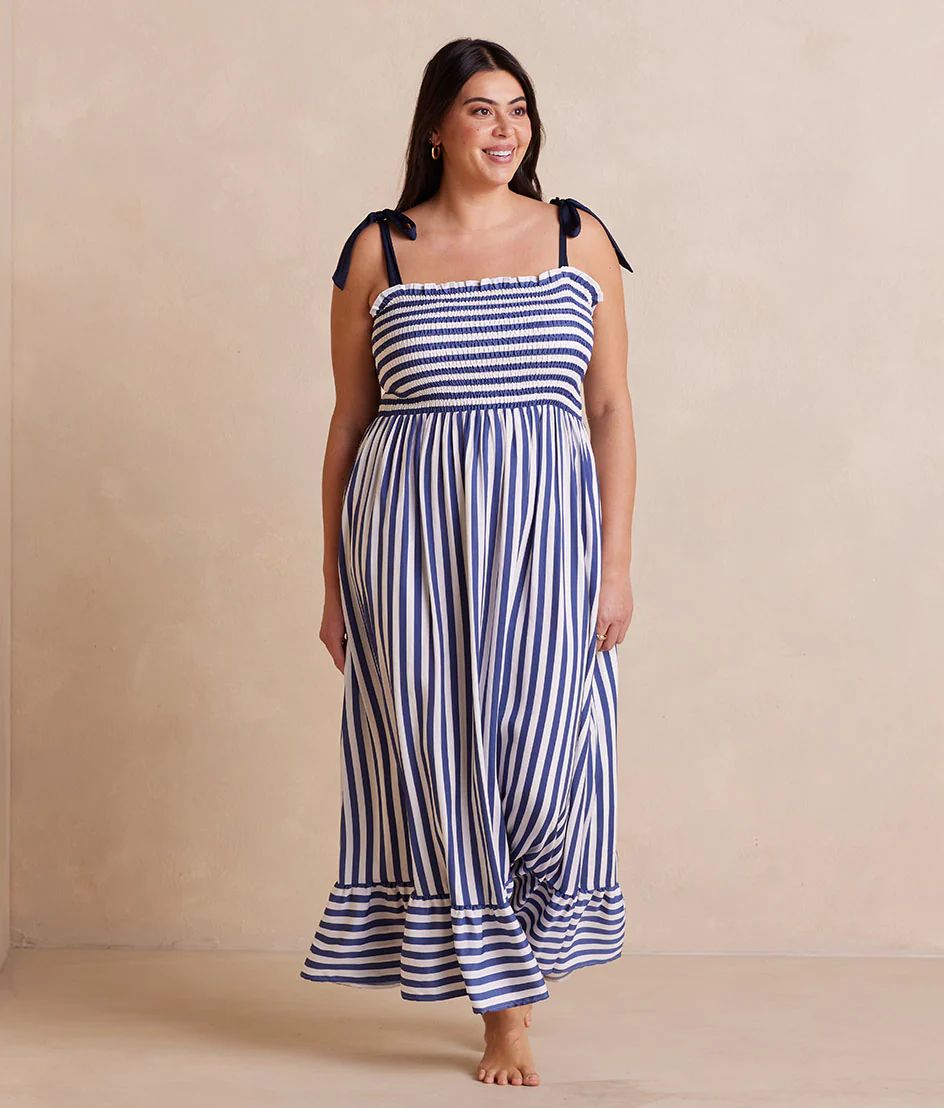 The Silky Luxe Smocked Maxi Dress | SummerSalt