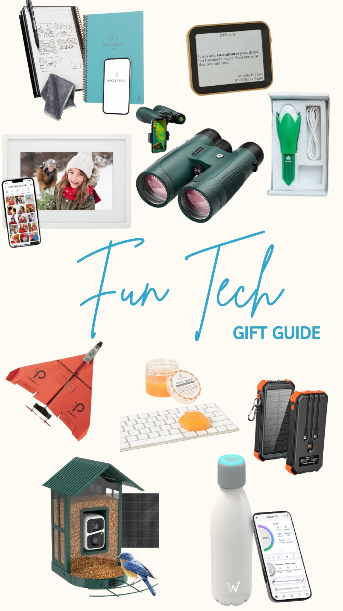 "Unique tech gift ideas"
"Best gadgets for him/her 2024"
Cool tech gifts under $50
Innovative gadgets for tech lovers
Smart home gift ideas
Stocking stuffers for techies
Personalized tech gifts
Trendy tech accessories 2024
Wireless gadget gift guide
Sustainable tech gift ideas

#LTKGiftGuide #LTKFindsUnder50 #LTKHoliday