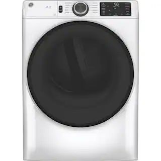 7.8 cu. ft. Smart White Stackable Electric Dryer with Sanitize Cycle, ENERGY STAR | The Home Depot