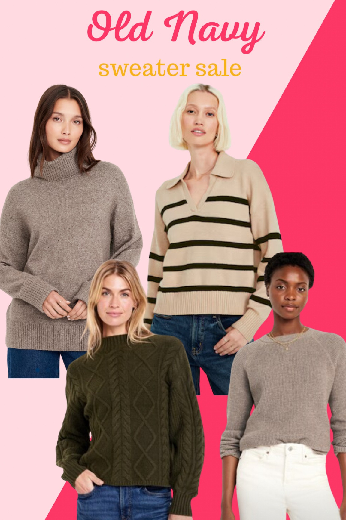 Sweaters on sale at Old Navy! These are 20-50% off! I love the SoSoft material.

#LTKFindsUnder50 #LTKSeasonal #LTKSaleAlert