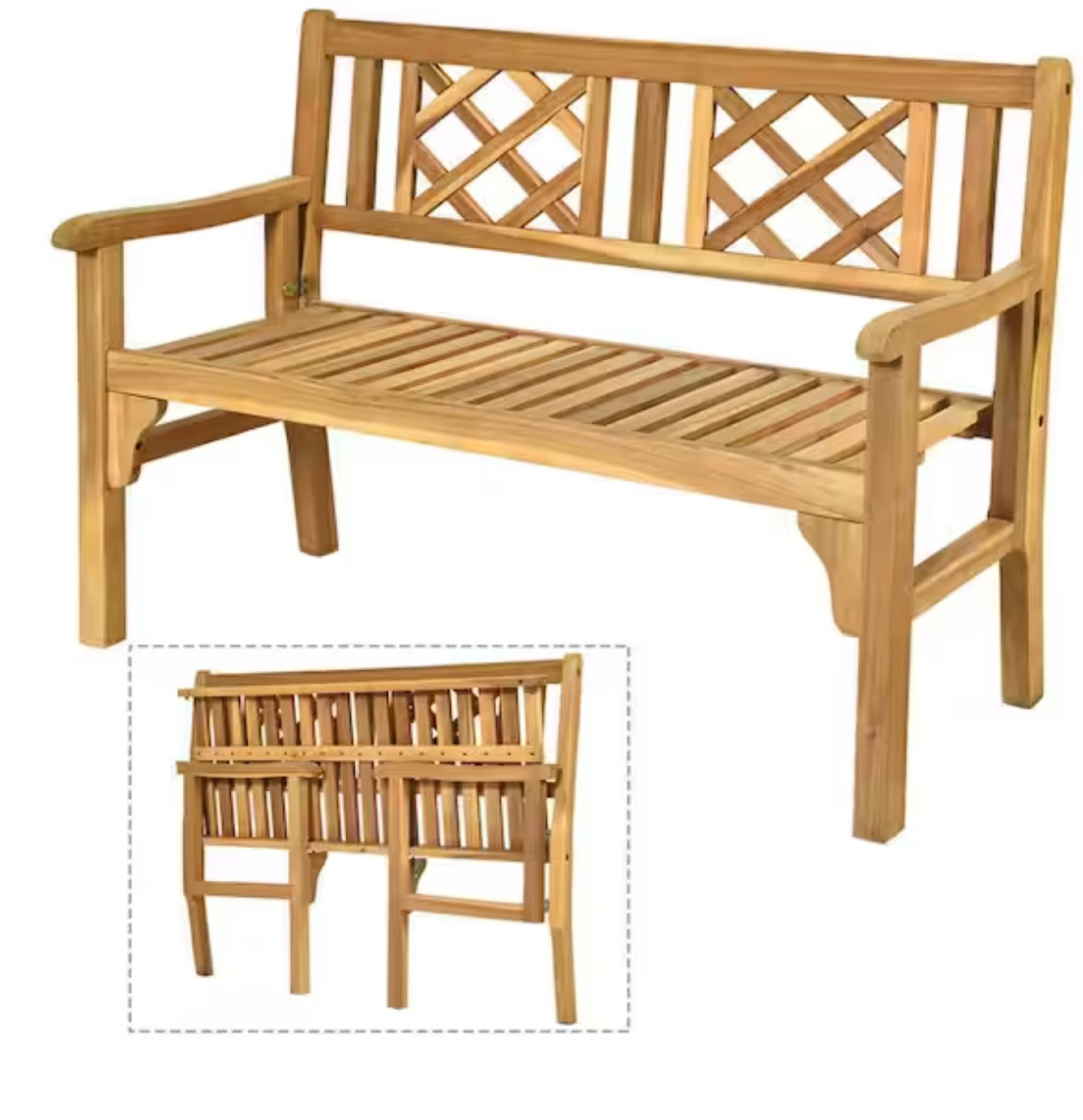 Folding outdoor bench for small spaces

#LTKfamily #LTKhome #LTKSeasonal