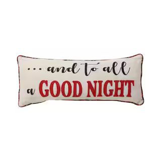 Good Night Christmas Lumbar Pillow by Ashland® | Michaels Stores