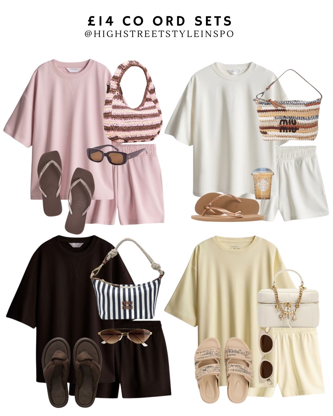 £14 co ord sets ✨

Tags: trending now, summer style, city break, everyday style, elevated basics, capsule wardrobe, resort wear, vacation, summer fashion, date night outfits, holiday outfit, Ibiza, Miu Miu crochet bag 

#LTKunder100 #LTKSeasonal #LTKbasics #LTKcapsule  #LTKvacation  #LTKholiday

#LTKsummer #LTKuk #LTKsummer #LTKeurope