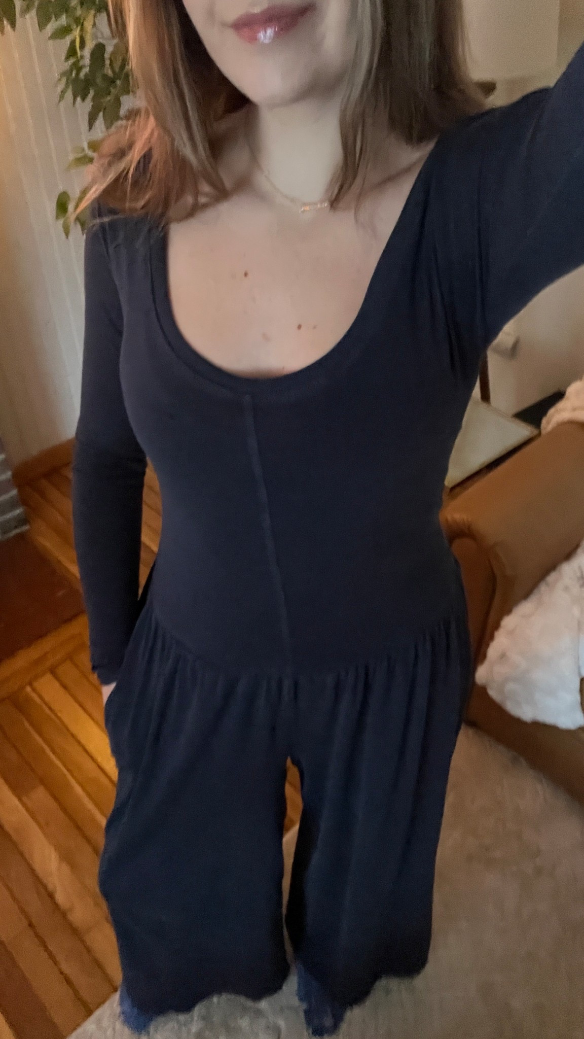 cozy in my free people hot shot wide leg onesie 😌 these are also now on sale!! 

Tall girl friendly pajamas, tall girl friendly lounge, loungewear, tall girl athletic clothing, cozy outfit ideas

#LTKmorningroutine #LTKTall #LTKselfcare