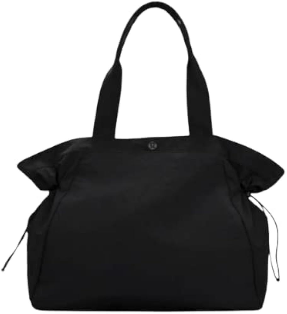 Lululemon Athletica Lululemon Side-Cinch Shopper Bag 18L (Black) | Amazon (US)