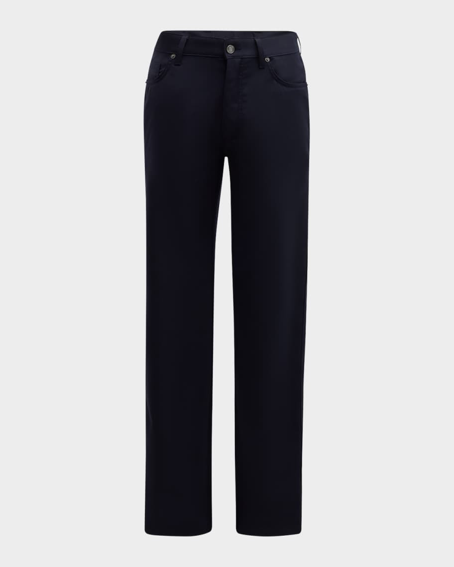 Men's Natural Comfort Wool 5-Pocket Pants | Neiman Marcus