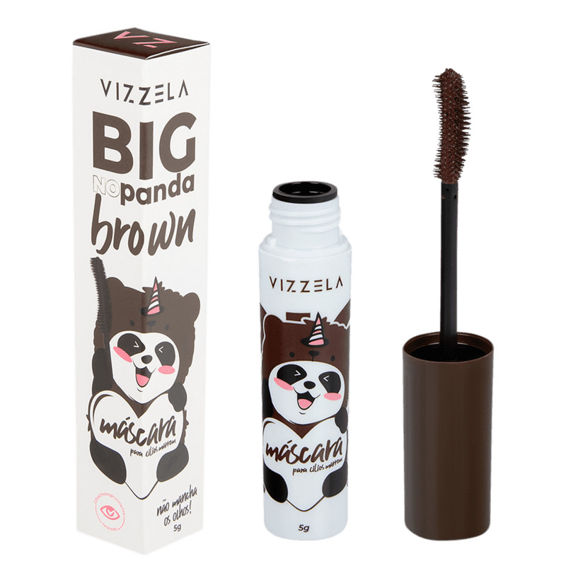 Máscara para Cílios Vizzela Big No Panda Brown | Beleza na Web | Beleza Na Web (BR)