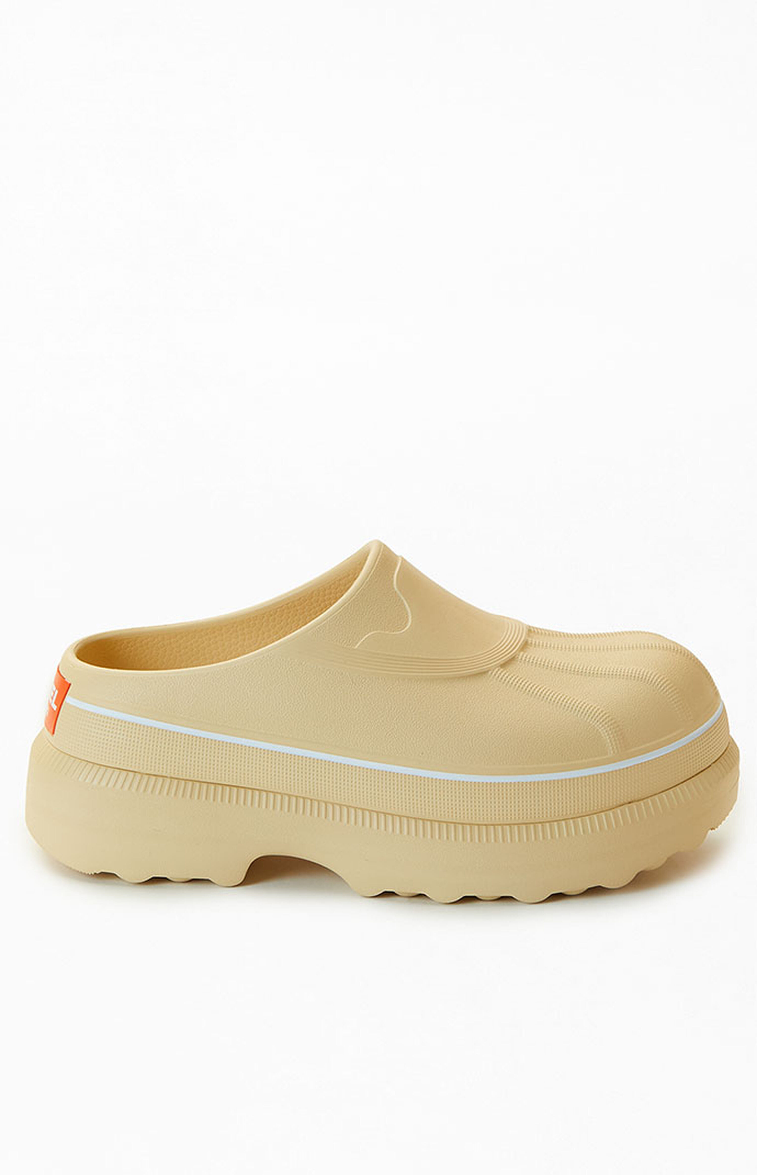 SOREL Women's Beige Caribou Clogs | PacSun