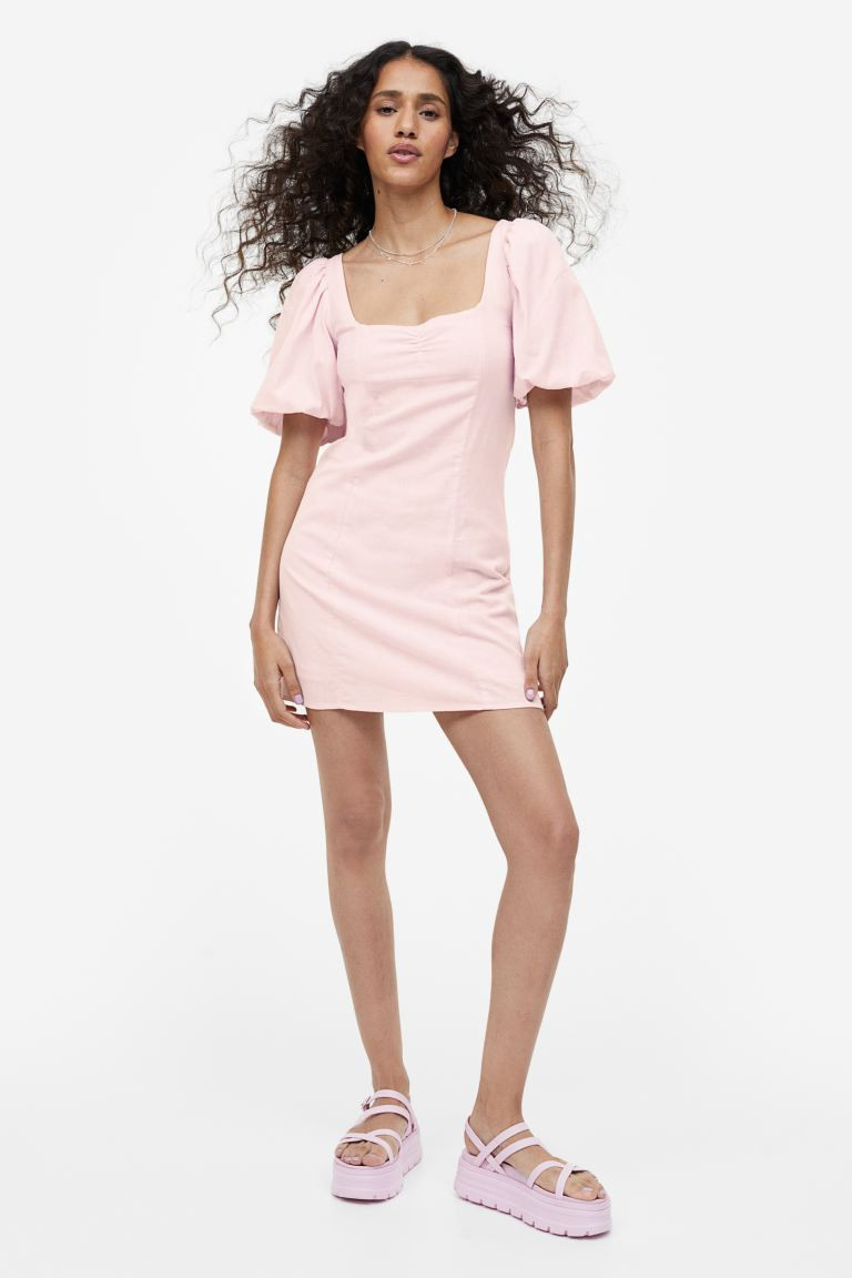 Puff-sleeved Dress | H&M (US + CA)