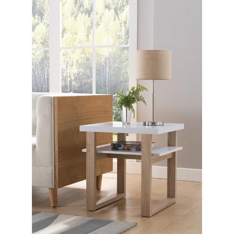 Zoha Sled End Table with Storage | Wayfair Professional