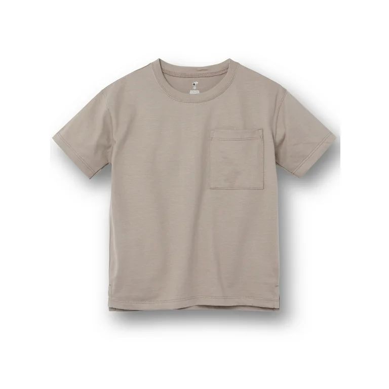 Little Star Organic Boys 3 Pk Short Sleeve Pocket Tees, Sizes 12M-10 | Walmart (US)