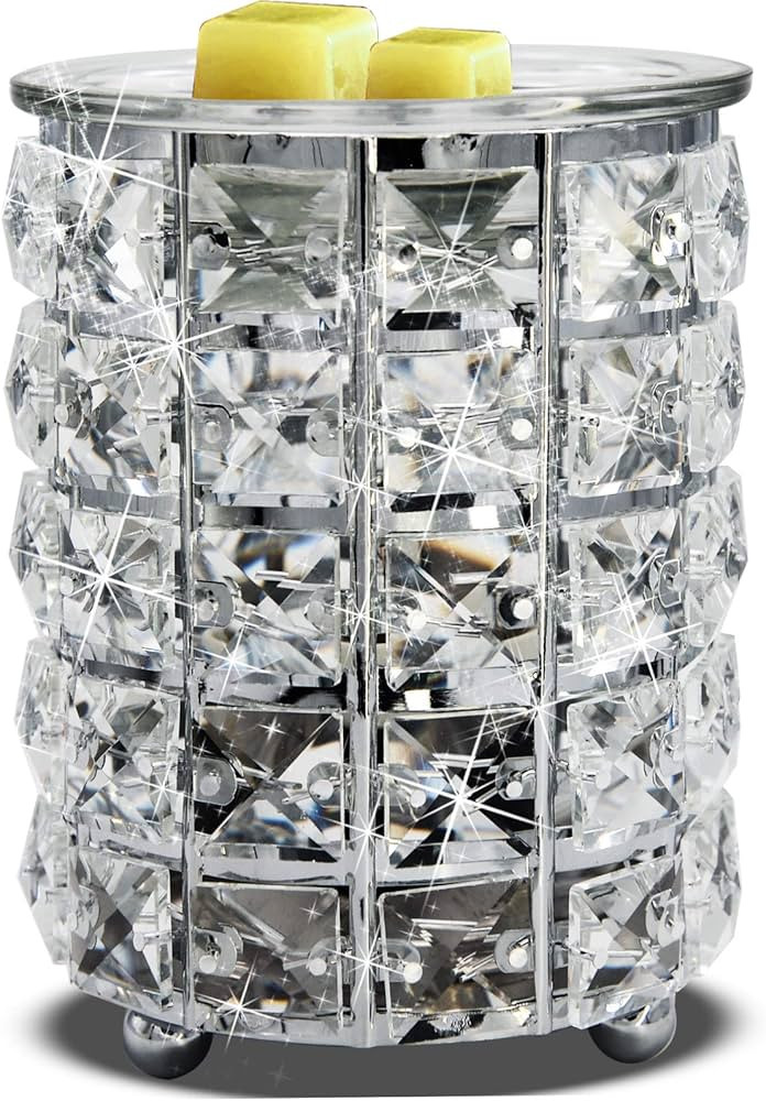 Wrought Iron Crystal Wax Melt Warmer Electric Oil Burner Wax Melt For Home, Kitchen, Living Room,... | Amazon (US)
