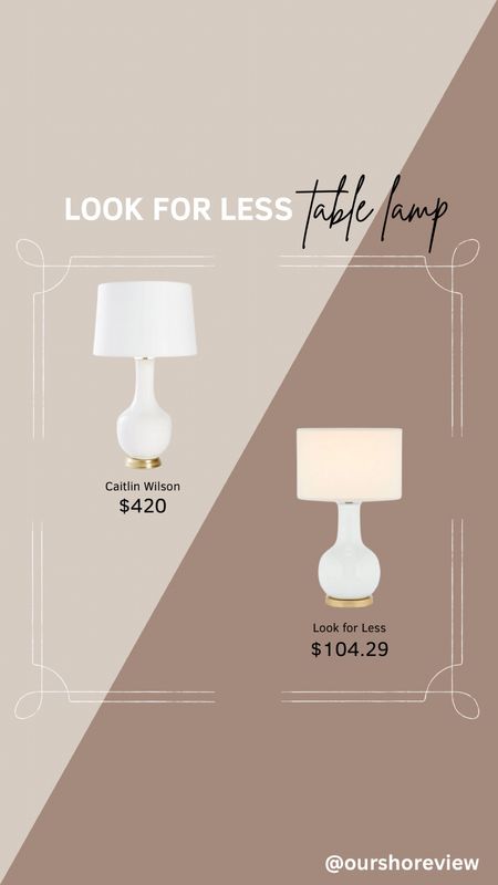 Look for less table lamp, white table lamp, Caitlin Wilson look alike, high verses low, save verses splurge table lamp, designer inspired lighting 

#LTKsalealert #LTKstyletip #LTKhome