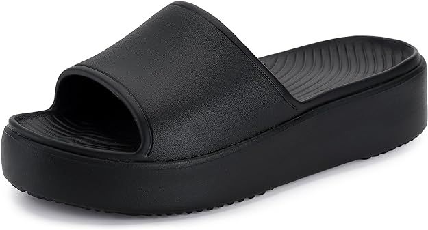 WHITIN Women's Feather Platform Sandal +Comfort | Amazon (US)