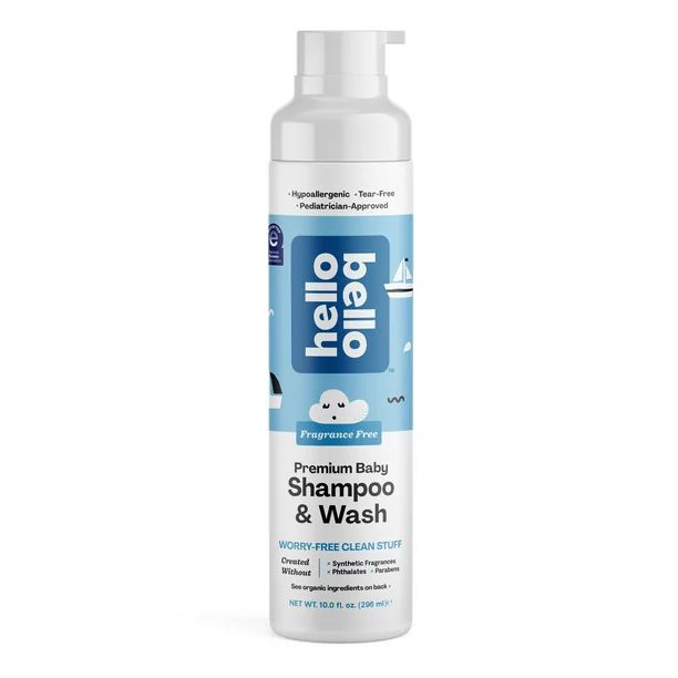 Hello Bello Extra Gentle Shampoo & Body Wash I Tear Free, Hypoallergenic and Pediatrician Tested ... | Walmart (US)
